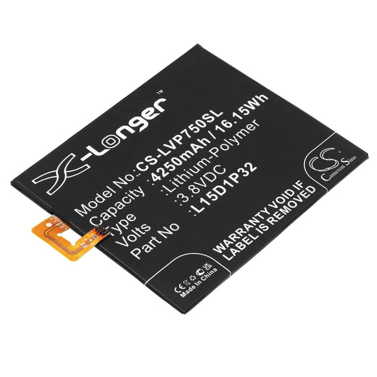 Replacement Battery for Lenovo PHAB 6.98 – Mobile, SmartPhone – 4250mAh / 3.8V