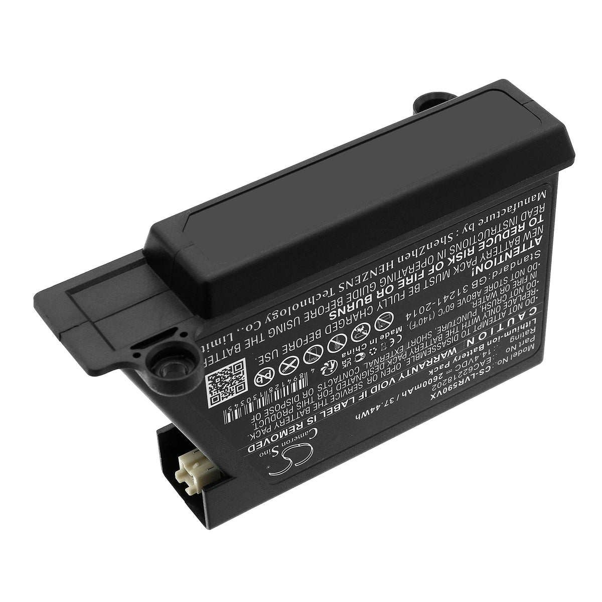 Replacement Battery for LG VR34406LV – Vacuum – 2600mAh / 14.4V