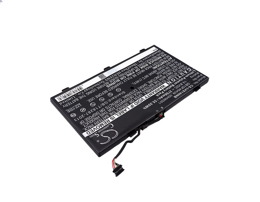 Replacement Battery for Lenovo  ThinkPad S3 Yoga – Notebook, Laptop – 3750mAh / 55.50Wh / 14.8V