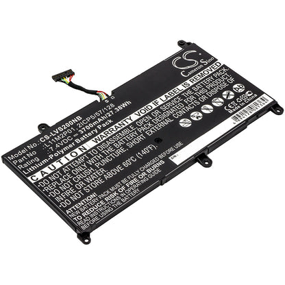 Replacement Battery for Lenovo Ideapad S200 – Notebook, Laptop – 3700mAh / 7.4V - image 1