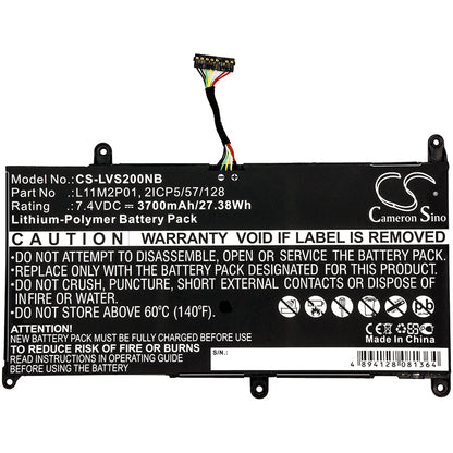 Replacement Battery for Lenovo Ideapad S200 – Notebook, Laptop – 3700mAh / 7.4V - image 3