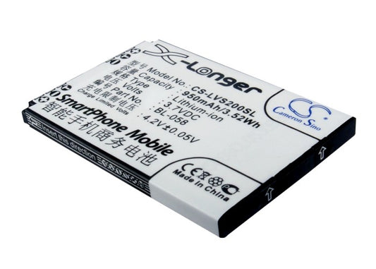 Replacement Battery for Lenovo E268 – Mobile, SmartPhone – 950mAh / 3.7V - image 1