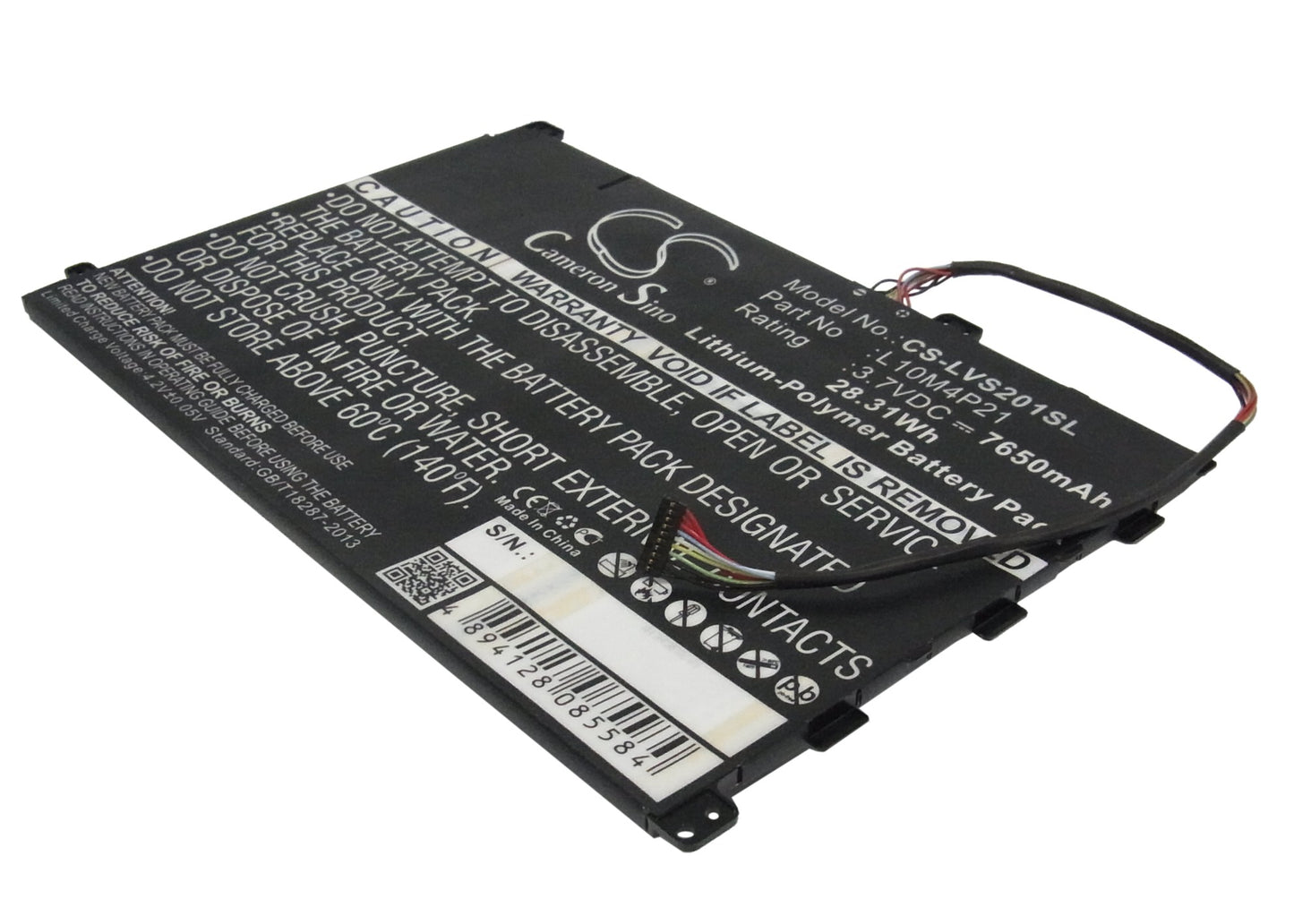 Replacement Battery for Lenovo IdeaPad S2010 – Tablet – 7650mAh / 3.7V - image 1