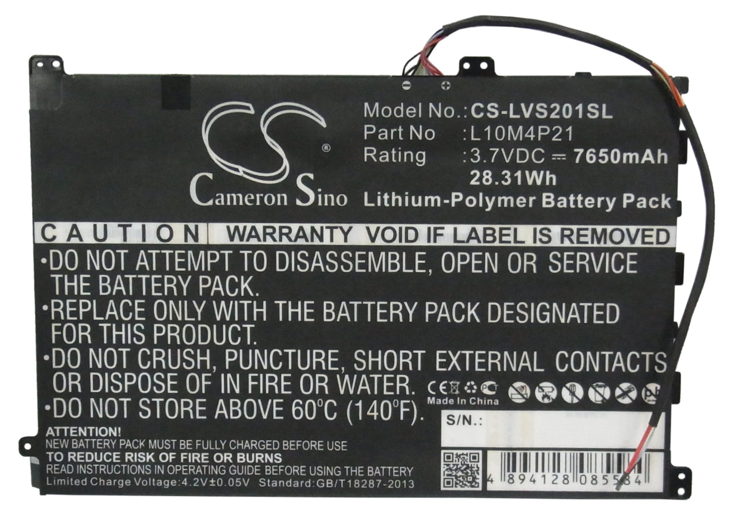Replacement Battery for Lenovo IdeaPad S2010 – Tablet – 7650mAh / 3.7V - image 5