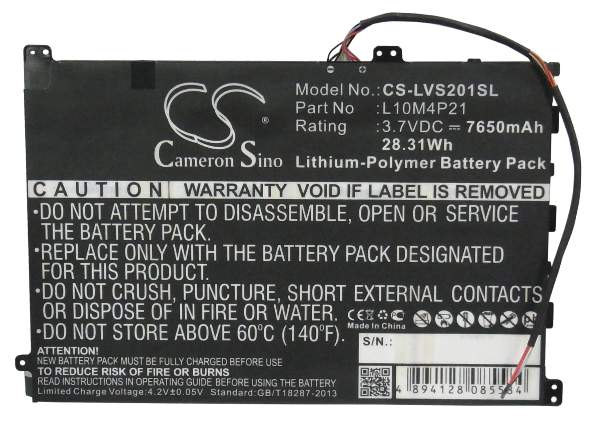 Replacement Battery for Lenovo IdeaPad S2010 – Tablet – 7650mAh / 3.7V - image 5