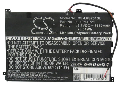 Replacement Battery for Lenovo IdeaPad S2010 – Tablet – 7650mAh / 3.7V - image 5