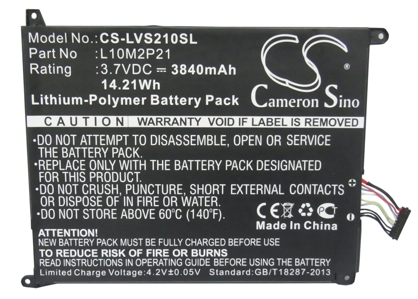 Replacement Battery for Lenovo Ideapad S2007 – Tablet – 3840mAh / 3.7V - image 5
