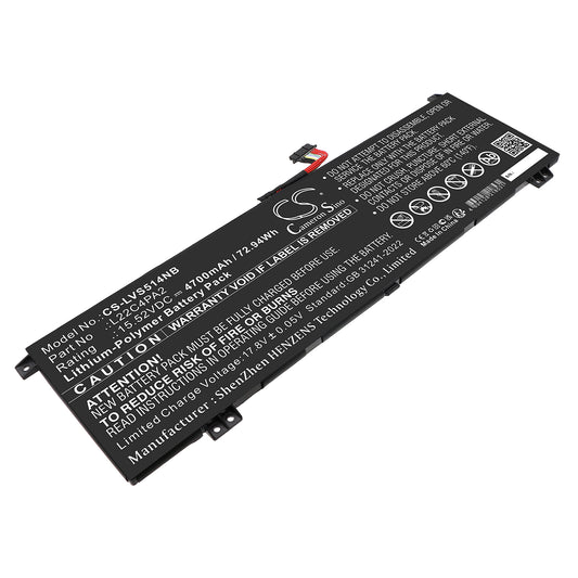 Replacement Battery for Lenovo Legion Slim 5 14APH8 – Notebook, Laptop – 4700mAh / 15.52V
