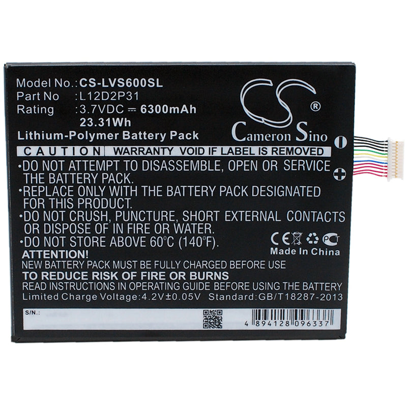 Replacement Battery for Lenovo IdeaPad S2110A – Tablet – 6300mAh / 3.7V - image 5