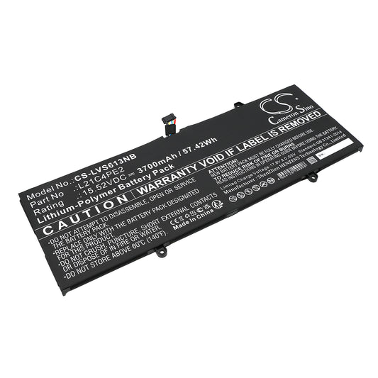 Replacement Battery for Lenovo Yoga 6 13ALC7 82UD006HKR – Notebook, Laptop – 3700mAh / 15.52V