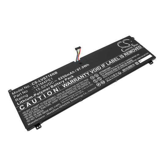 Replacement Battery for Lenovo Legion S7 16IAH7 82TF008SRK – Notebook, Laptop – 6250mAh / 15.52V