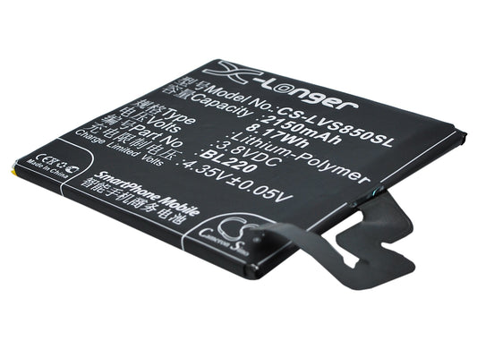 Replacement Battery for Lenovo S850 – Mobile, SmartPhone – 2150mAh / 3.8V