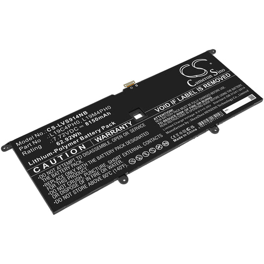 Replacement Battery for Lenovo Yoga Slim 9 14ITL5 82D1002VIV – Notebook, Laptop – 8150mAh / 7.72V