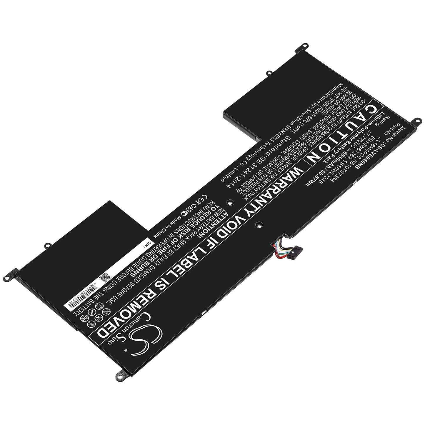 Replacement Battery for Lenovo YOGA S940-14IWL – Notebook, Laptop – 6550mAh / 7.72V - image 2