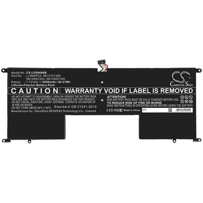 Replacement Battery for Lenovo YOGA S940-14IWL – Notebook, Laptop – 6550mAh / 7.72V - image 3