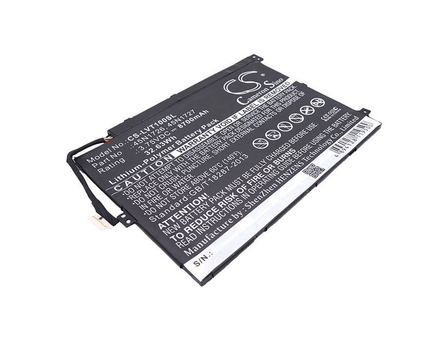 Replacement Battery for Lenovo Thinkpad 10 – Tablet – 8700mAh / 3.75V - image 1