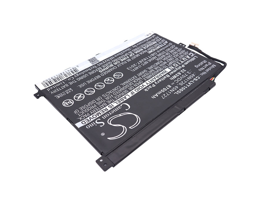 Replacement Battery for Lenovo Thinkpad 10 – Tablet – 8700mAh / 3.75V - image 2