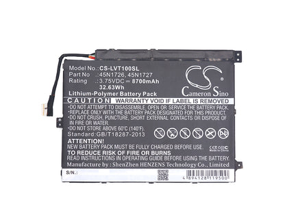 Replacement Battery for Lenovo Thinkpad 10 – Tablet – 8700mAh / 3.75V - image 5