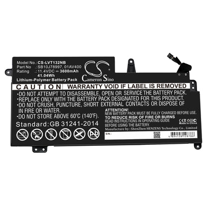 Replacement Battery for Lenovo ThinkPad 13 Chromebook – Notebook, Laptop – 3600mAh / 11.4V - image 3