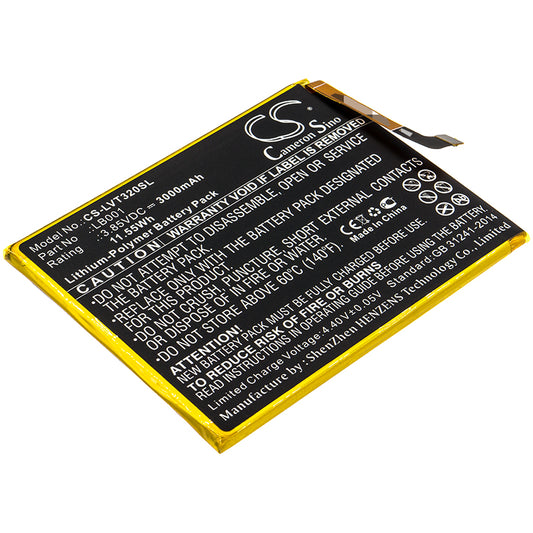 Replacement Battery for Lenovo K320T – Mobile, SmartPhone – 3000mAh / 3.85V