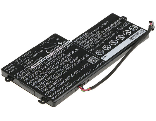 Replacement Battery for Lenovo ThinkPad T450 – Notebook, Laptop – 2000mAh / 11.4V