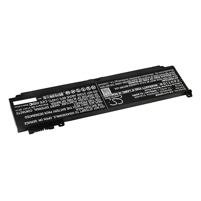 Replacement Battery for Lenovo ThinkPad T470s – Notebook, Laptop – 2000mAh / 11.4V - image 2