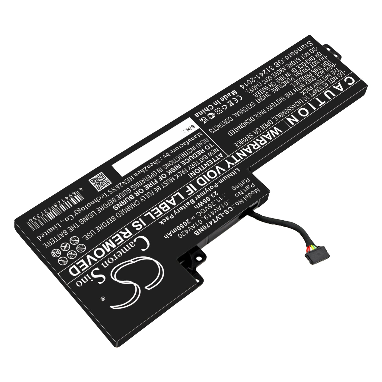 Replacement Battery for Lenovo ThinkPad T470 – Notebook, Laptop – 2050mAh / 11.25V - image 2