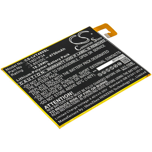 Replacement Battery for Lenovo Tab4 8 – Tablet – 4750mAh / 3.85V - image 1