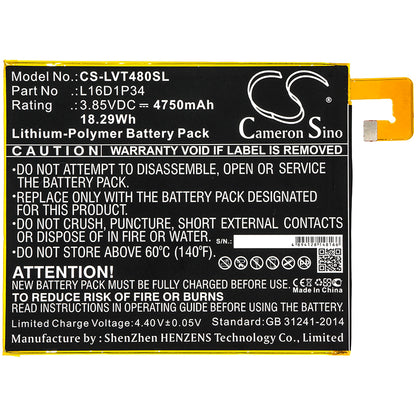 Replacement Battery for Lenovo Tab4 8 – Tablet – 4750mAh / 3.85V - image 3