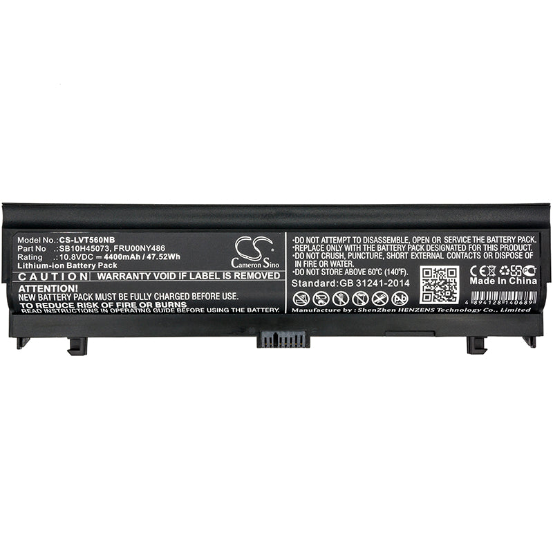 Replacement Battery for Lenovo Thinkpad L560 – Notebook, Laptop – 4400mAh / 10.8V - image 3