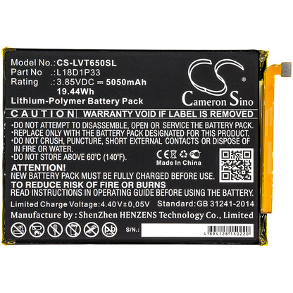 Replacement Battery for Lenovo Tab V7 – Tablet – 5050mAh / 3.85V - image 3