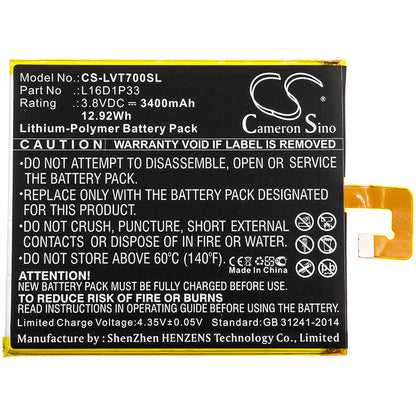 Replacement Battery for Lenovo Tab 7 – Tablet – 3400mAh / 3.8V - image 3