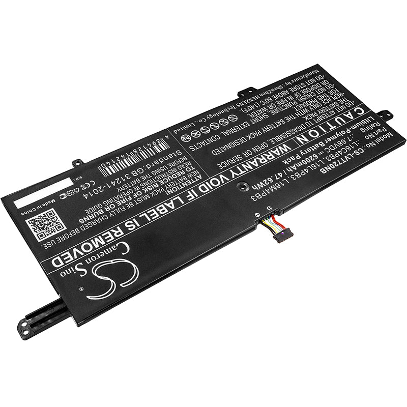 Replacement Battery for Lenovo IdeaPad 720s – Notebook, Laptop – 6200mAh / 7.68V - image 2