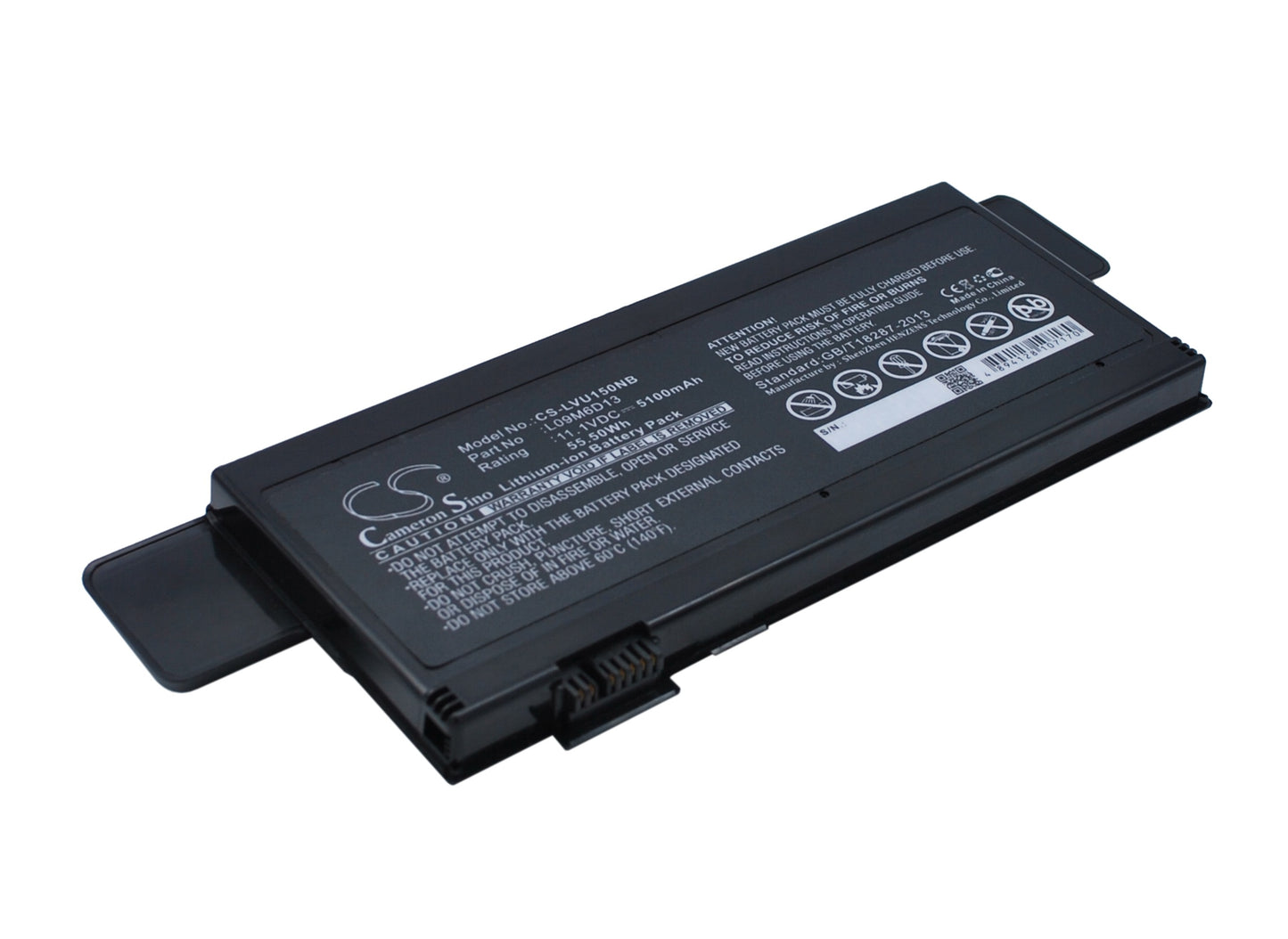 Replacement Battery for Lenovo IdeaPad U150 – Notebook, Laptop – 5100mAh / 11.1V - image 2