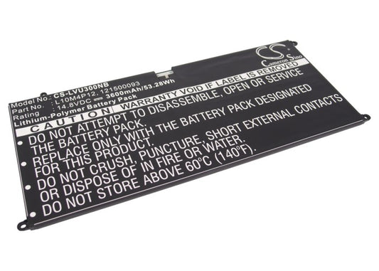 Replacement Battery for Lenovo IdeaPad U300 – Notebook, Laptop – 3600mAh / 14.8V