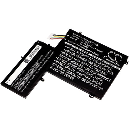 Replacement Battery for Lenovo IdeaPad U310 – Notebook, Laptop – 4100mAh / 11.1V - image 1