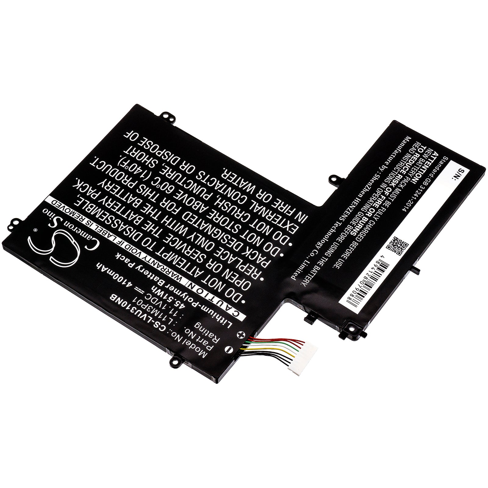 Replacement Battery for Lenovo IdeaPad U310 – Notebook, Laptop – 4100mAh / 11.1V - image 2