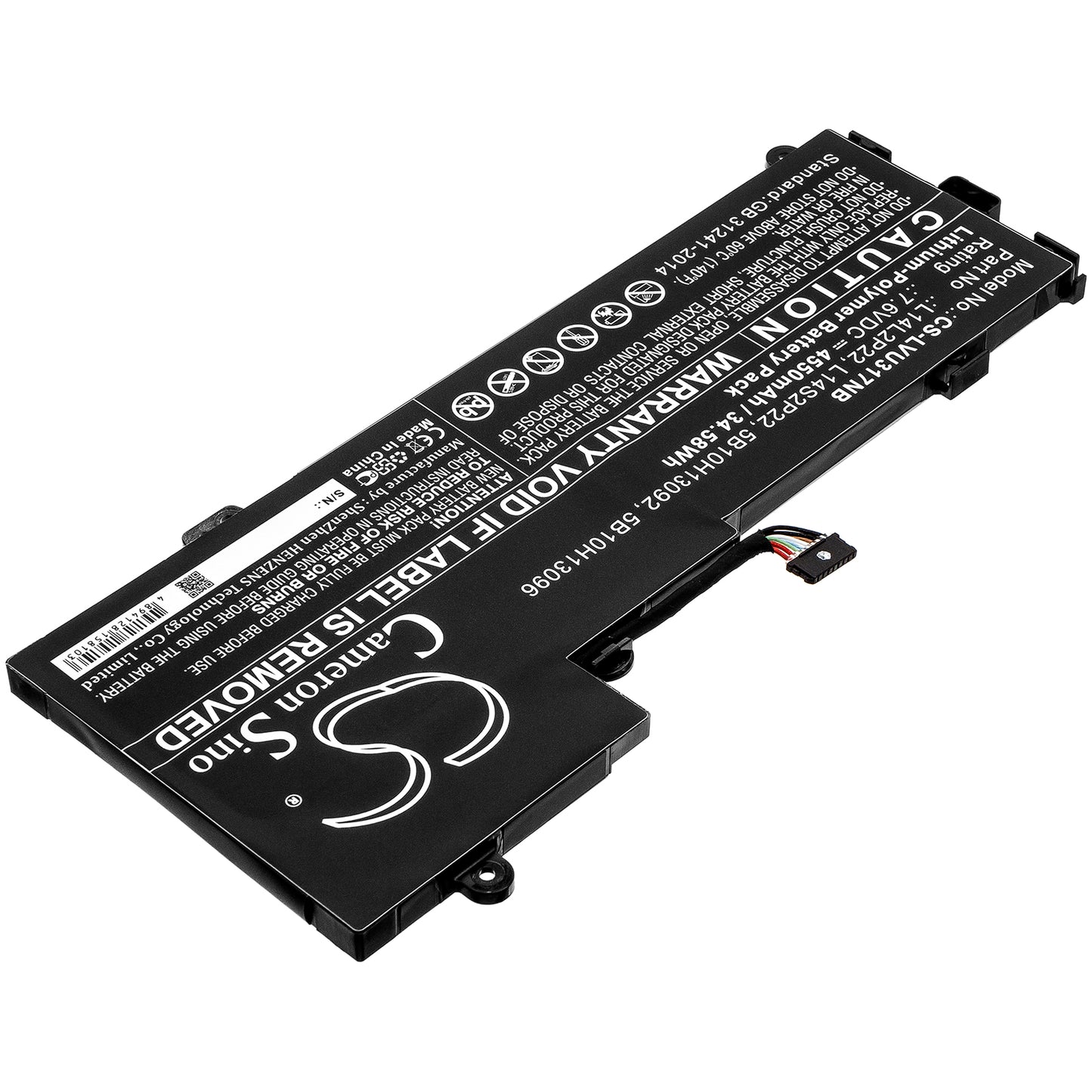 Replacement Battery for Lenovo E31-80-IFI – Notebook, Laptop – 4550mAh / 7.6V - image 2