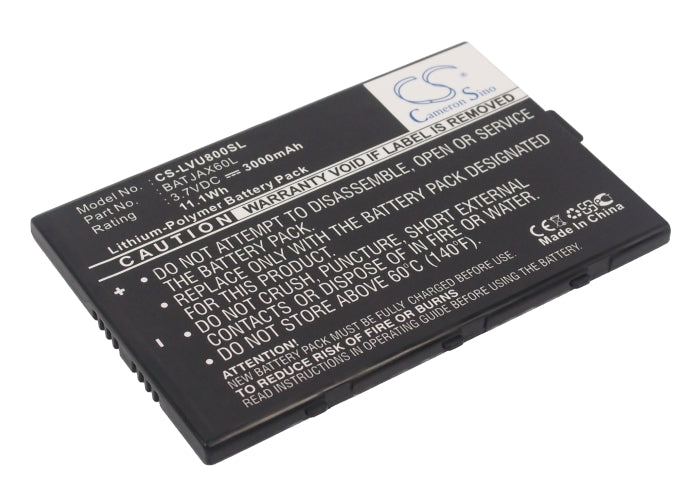 Replacement Battery for Lenovo | Cisco ideapad U8 – Tablet – 3000mAh / 3.7V - image 1