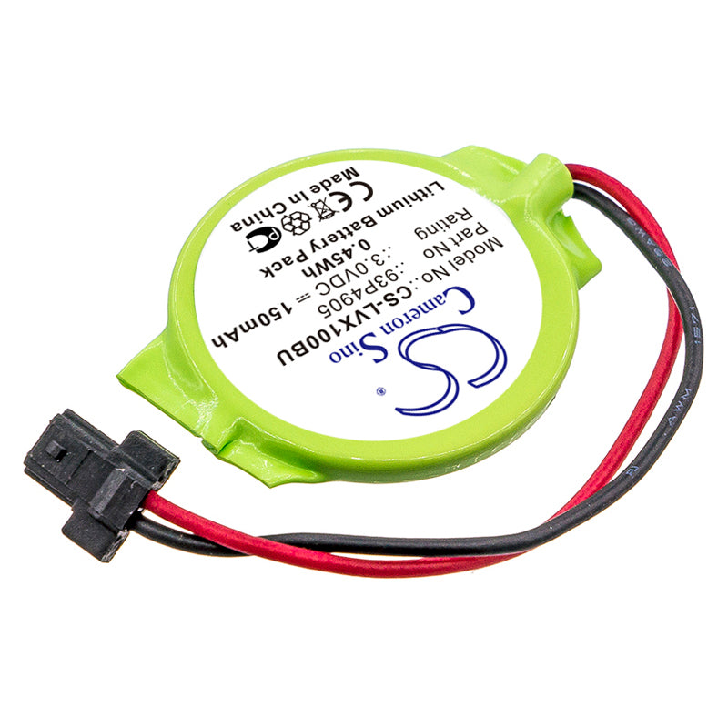 Replacement Battery for Lenovo Thinkpad X100E – CMOS BackUp – 150mAh / 3V