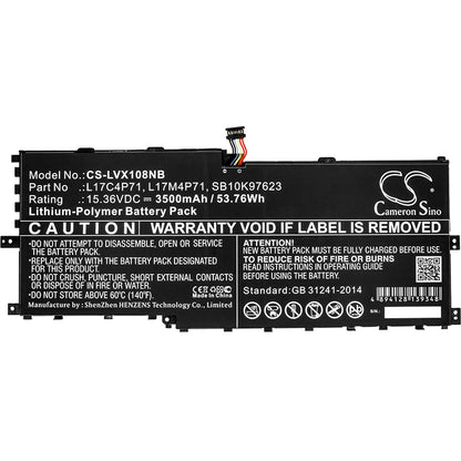Replacement Battery for Lenovo ThinkPad X1 Yoga 2018 – Notebook, Laptop – 3500mAh / 15.36V - image 3