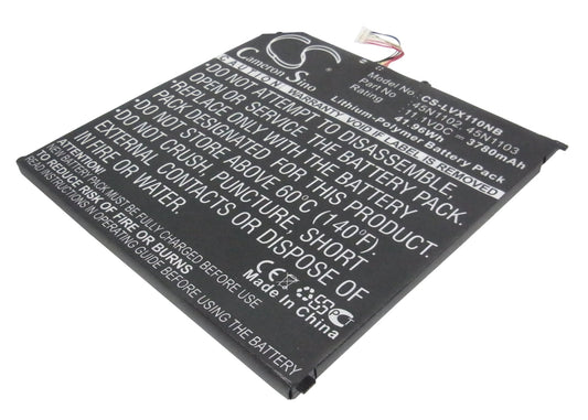 Replacement Battery for Lenovo Thinkpad x1 helix – Notebook, Laptop – 3780mAh / 11.1V