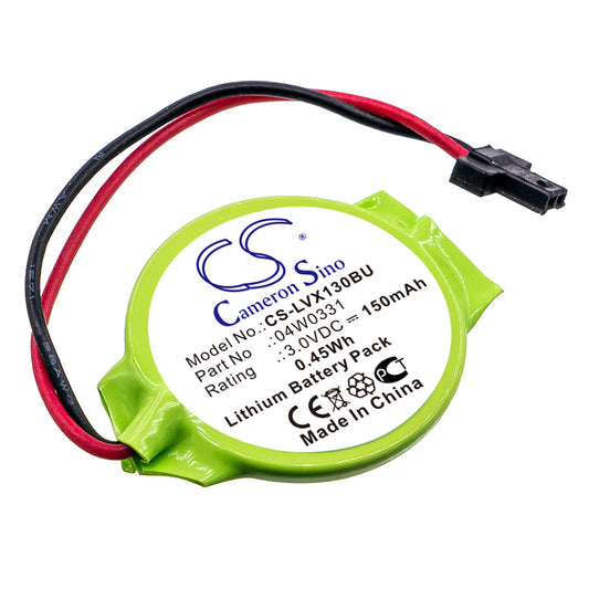 Replacement Battery for Lenovo ThinkPad Edge laptops ThinkPad Edge 11 – CMOS BackUp – 150mAh / 3V