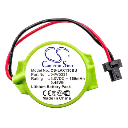 Replacement Battery for Lenovo ThinkPad Edge laptops ThinkPad Edge 11 – CMOS BackUp – 150mAh / 3V