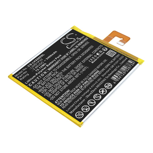 Replacement Battery for Lenovo TB-X6C6F – Tablet – 3400mAh / 3.86V