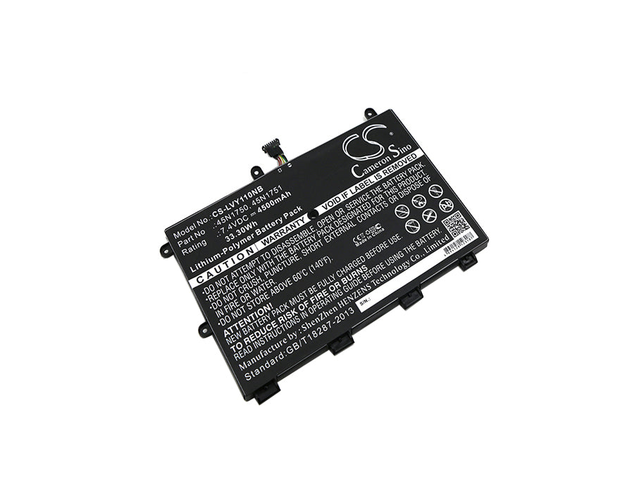 Replacement Battery for Lenovo ThinkPad Yoga 11e – Notebook, Laptop – 4500mAh / 7.4V - image 1