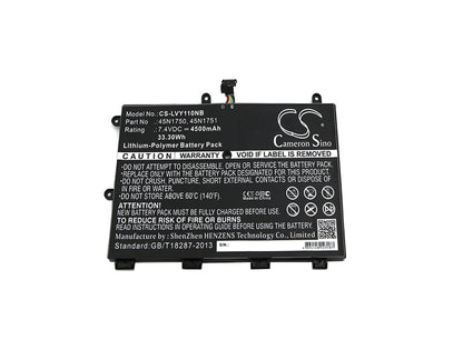 Replacement Battery for Lenovo ThinkPad Yoga 11e – Notebook, Laptop – 4500mAh / 7.4V - image 3