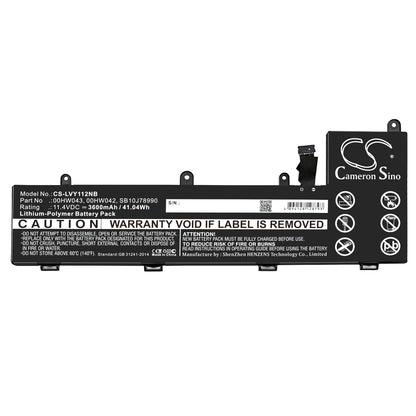 Replacement Battery for Lenovo ThinkPad Yoga 11e Chromebook – Notebook, Laptop – 3600mAh / 11.4V - image 3