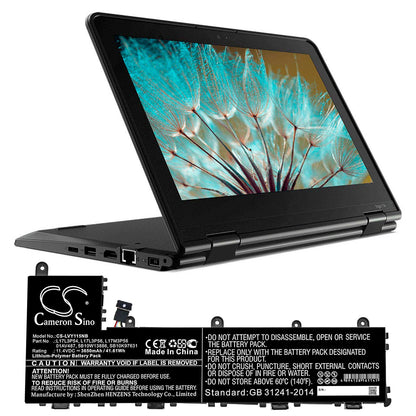 Replacement Battery for Lenovo  ThinkPad Yoga 11e 5th Gen – Notebook, Laptop – 3650mAh / 41.61Wh / 11.4V