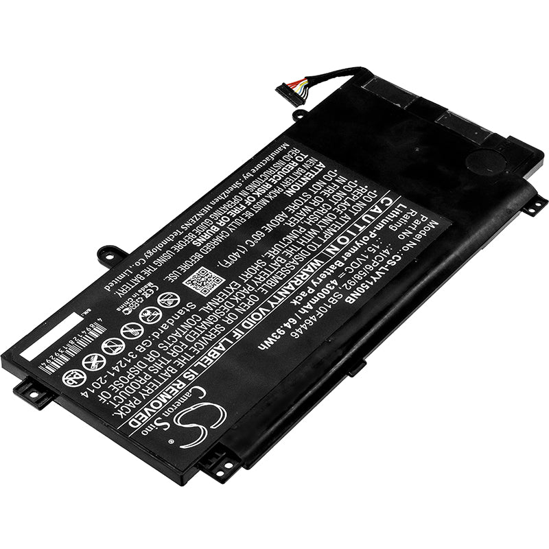Replacement Battery for Lenovo ThinkPad Yoga 15 – Notebook, Laptop – 4300mAh / 15.1V - image 2
